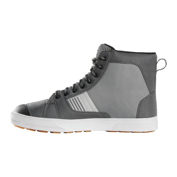 Pantofi moto de barbati STOCKTON AIR D3O Pearl-charcoal