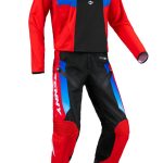 Kenny - Pantaloni TITANIUM RED BLACK
