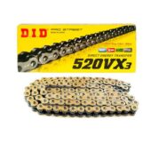 LANT DID VX3 520 ZB 118 Links O'Ring GOLD
