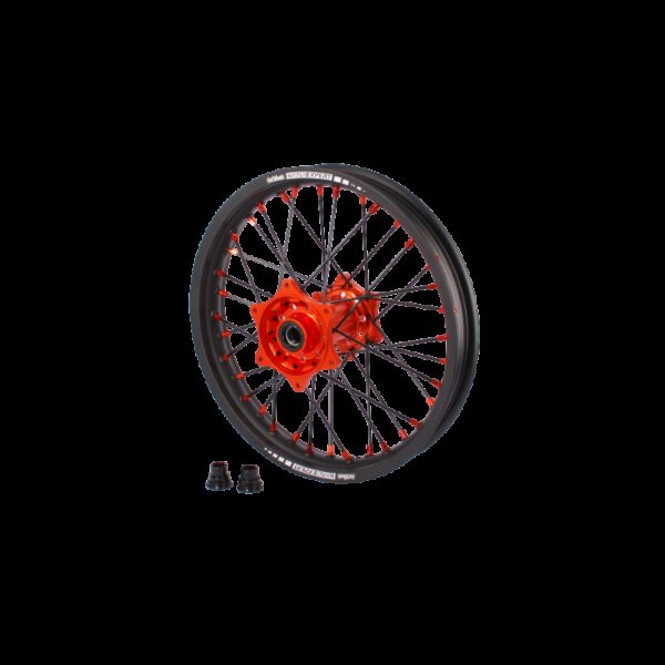 Roata spate enduro KTM/Husqvarna 18x2.15 ax 20mm orange hub Enduro Expert SRE18OREE