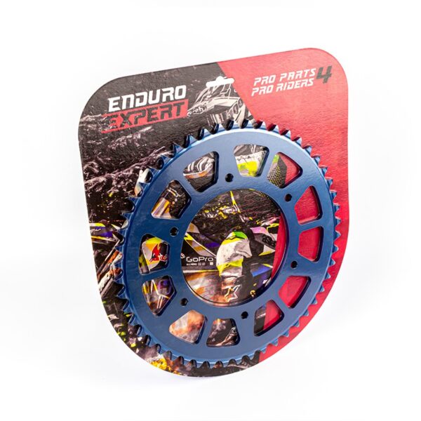 Pinion spate Beta RR '05-'12 Gas Gas '01-'19 Sherco '07-'24 Aluminiu RACING blue (51 dinti) Enduro Expert JTR822.51 82251RBEE