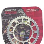 Pinion spate KTM / Husqvarna / Husaberg '90-'25 silver (51 dinti) JTR897.51 aluminiu Enduro Expert 89751RSEE