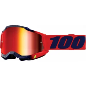 Ochelari - 100% OCHELARI 100% ACCURI2 Goggle Kearny Mirror Red Lens