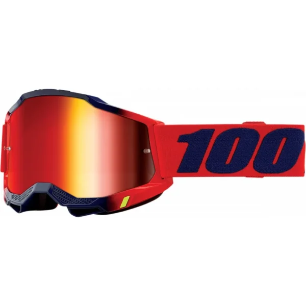 Ochelari - 100% OCHELARI 100% ACCURI2 Goggle Kearny Mirror Red Lens