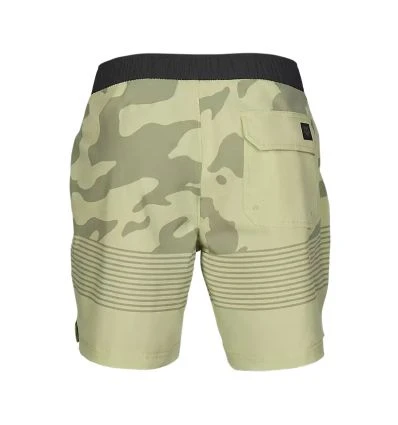 Pantaloni scurti - FOX ESSEX CAMO VOLLEY [Cactus Green]
