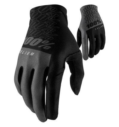 Manusi - 100% Celium Gloves Black/Grey
