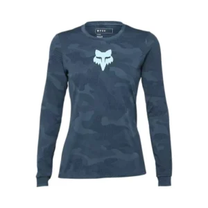Tricou - FOX W RANGER TRU DRI LS JERSEY [DRK VIN]