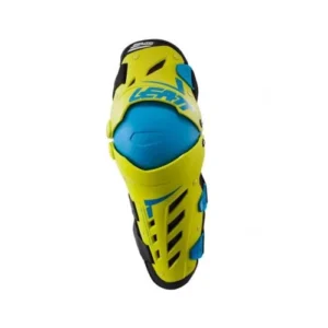 Genunchiera - LEATT KNEE & SHIN GUARD DUAL AXIS LIME/BLUE