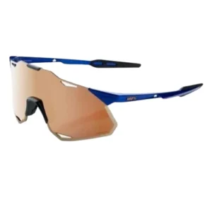 Ochelari 100% HYPERCRAFT XS - Gloss Cobalt Blue - HiPER Copper Mirror Lens