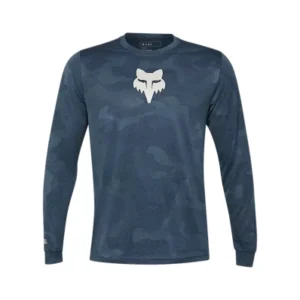 Tricou - FOX RANGER TRU DRI LS JERSEY [DRK VIN]