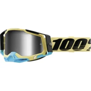 Ochelari - 100% RACECRAFT 2 Goggle Airblast – Mirror Silver Lens