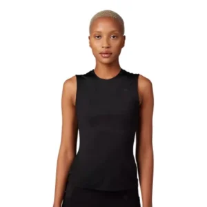 Tricou - FOX W TECBASE SL SHIRT [BLK]