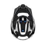 100% Trajecta Helmet W Fidlock Black/White