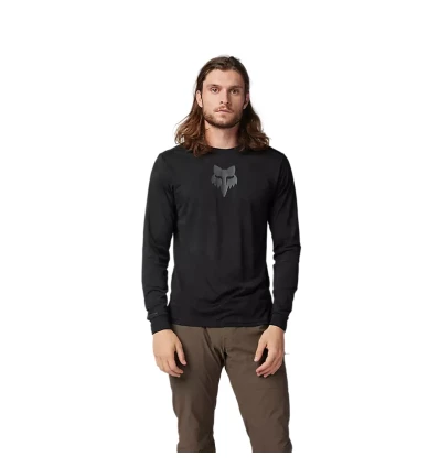 Tricou - FOX RANGER TRU DRI LS JERSEY [BLK]
