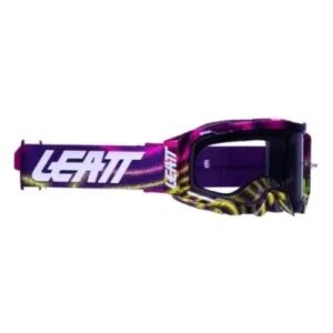 Ochelari - LEATT GOGGLE VELOCITY 5.5 Zebra Neon Light Grey 58%