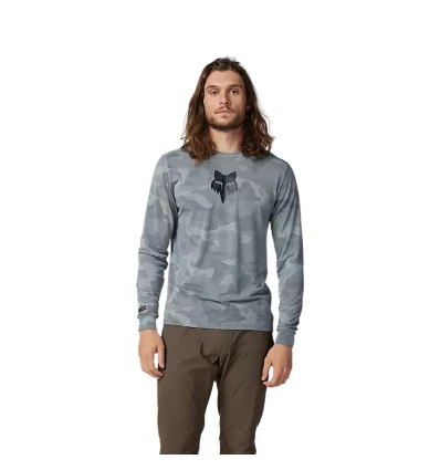 Tricou - FOX RANGER TRU DRI LS JERSEY [C GRY]