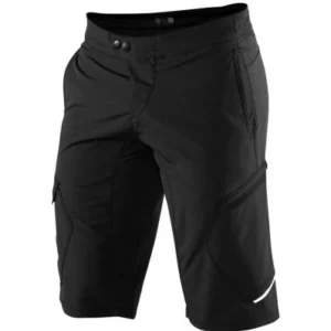 100% RIDECAMP SHORTS BLACK