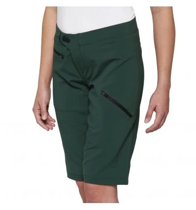 Pantalon scurt - 100% RIDECAMP Women’s Shorts Forest Green