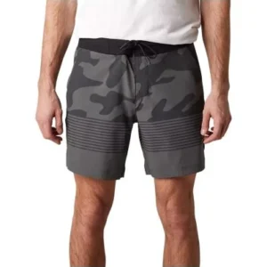 Pantaloni scurti - FOX ESSEX VOLLEY CAMO SHORT [DRK SHDW]