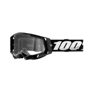 Ochelari - 100% OCHELARI 100% RACECRAFT 2 GOGGLE BLACK CLEAR LENS