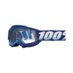 Ochelari - 100% OCHELARI 100% ACCURI 2 Enduro Moto Blue Clear Dual Lens