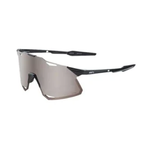 Ochelari 100% HYPERCRAFT - Gloss Black - HiPER Silver Mirror Lens