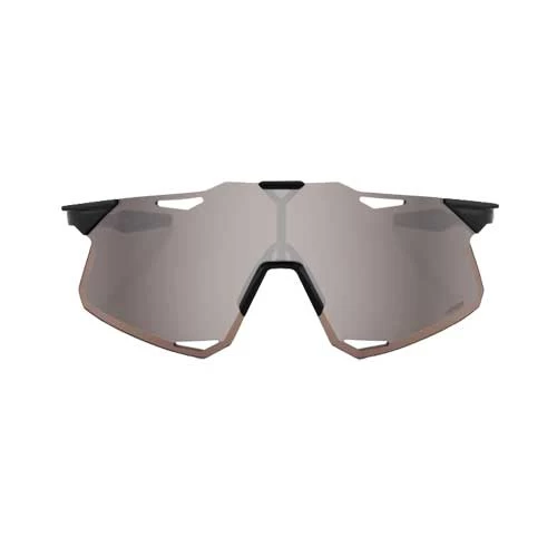 Ochelari 100% HYPERCRAFT - Gloss Black - HiPER Silver Mirror Lens
