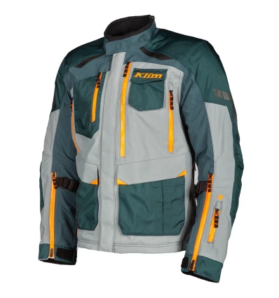 KLIM Carlsbad Jacket Petrol - Strike Orange