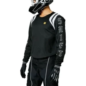 Tricou - SHIFT WHITE LABEL FLARE JERSEY  [BLK]