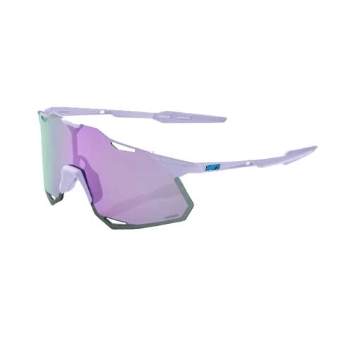 Ochelari 100% HYPERCRAFT XS - Soft Tact Lavender - HiPER Lavender Mirror Lens