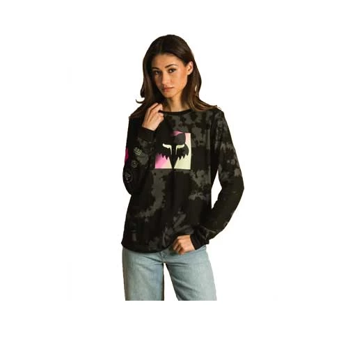 Bluza - FOX DETONATE LS TEE [BLK]