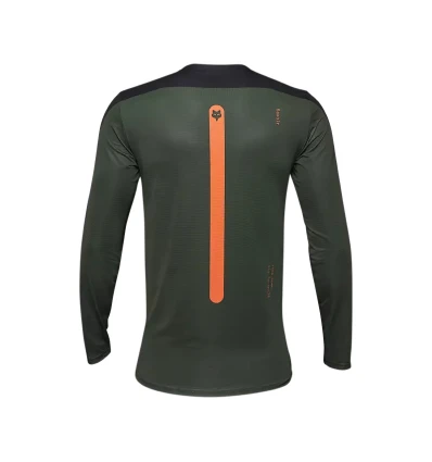 Tricou - FOX FLEXAIR AVIATION LS JERSEY [DRK SGE]