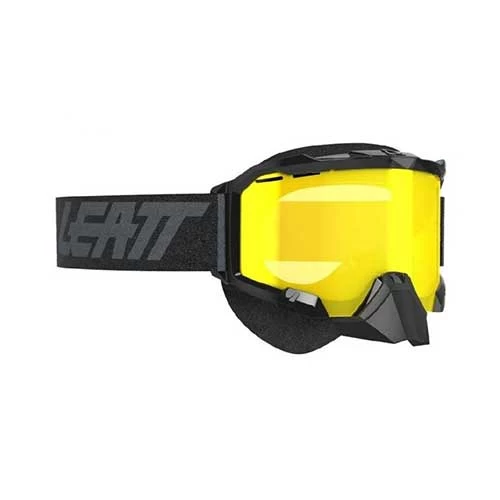 Ochelari - LEATT Goggle Velocity 4.5 SNX Black Yellow 70%