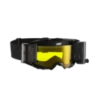 LEATT GOGGLE VELOCITY 6.5 ROLL-OFF BLACK/GREY YELLOW 70%