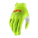 Manusi - 100% ITRACK Gloves Fluo Yellow