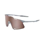 Ochelari 100% HYPERCRAFT - Matte Stone Grey - HiPER Crimson Silver Mirror Lens