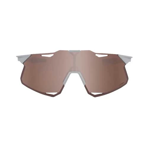 Ochelari 100% HYPERCRAFT - Matte Stone Grey - HiPER Crimson Silver Mirror Lens