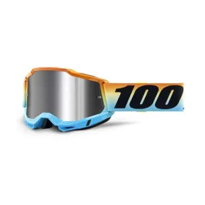 Ochelari - 100% OCHELARI 100% ACCURI 2 Goggle Sunset Flash Silver Lens