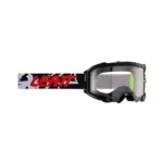 LEATT Goggle Velocity 4.5 Zebra Clear 83%