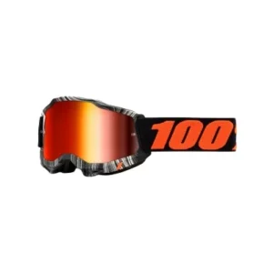 Ochelari - 100% OCHELARI 100% ACCURI 2 Goggle Geospace Mirror Red Lens