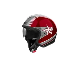 Casca - AIROH J 110 COMMAND BURGUNDY GLOSS