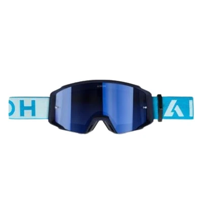 AIROH GOGGLE BLAST XR1 BLUE MATT CAT S2 BLUE MIRRORED