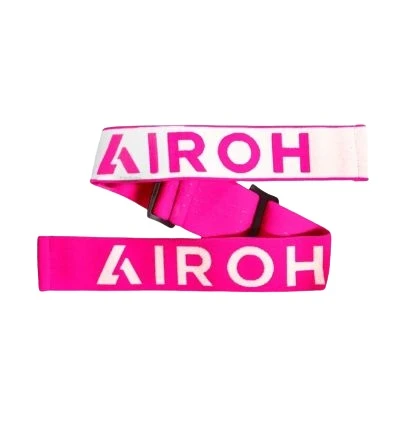 AIROH BLAST XR1 STRAP PINK/WHITE
