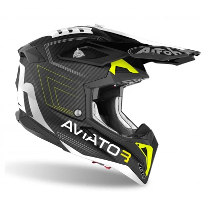 Casca - AIROH AIROH AVIATOR 3 PRIMAL YELLOW MATT 2021