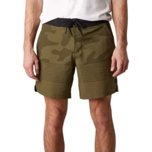 Pantaloni scurti - FOX ESSEX VOLLEY CAMO SHORT [OLV GRN]