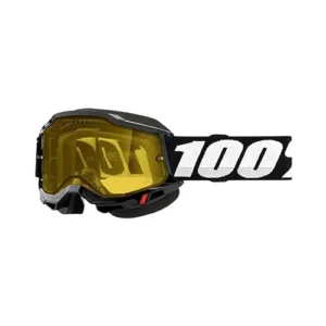 Ochelari - 100% ACCURI 2 SNOWMOBILE Goggle Black – Yellow Lens