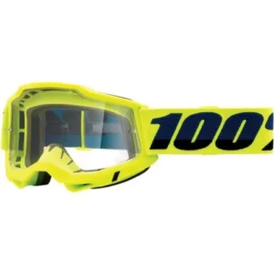 Ochelari - 100% ACCURI 2 OTG Goggle Fluo/Yellow – Clear Lens