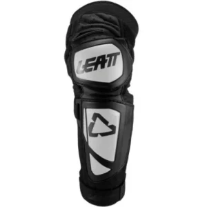 Genunchiera - LEATT KNEE & SHIN GUARD EXT WHITE/BLACK