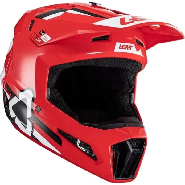 Casca - HELMET MOTO 3.5 V24 RED JUNIOR