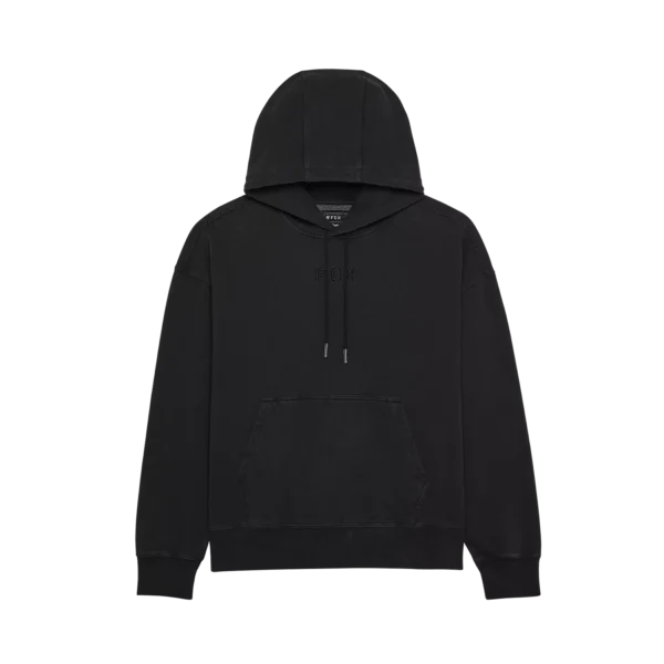 WORDMARK OVERSIZED FLEECE PO [BLK]